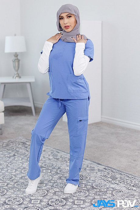 Nasty hispanic nurse Penelope Woods shows her amazing ass and hot figure - Image 2 of 20  in Pussy category   featuring Penelope Woods 