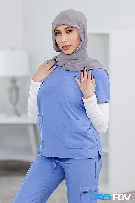 Nasty hispanic nurse Penelope Woods shows her amazing ass and hot figure - Image 3 of 20  in Pussy category   featuring Penelope Woods 