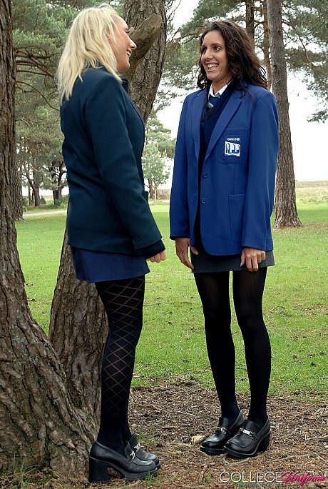 College Uniform performed by Jessie B, Nicola Rocco undressed Images - Image 3 of 21  in Schoolgirl category   featuring Nicola Rocco, Jessie B 