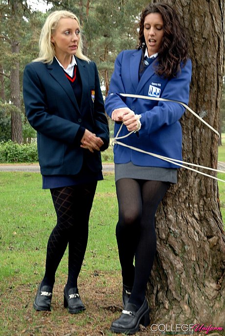 College Uniform performed by Jessie B, Nicola Rocco undressed Images - Image 15 of 21  in Schoolgirl category   featuring Nicola Rocco, Jessie B 