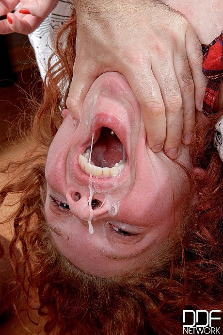 Hot teen Ninelly gets a fisting, nailed with a humongous dildo & jizzed in her mouth - Image 14 of 21  in Dildo category   featuring Ninelly 