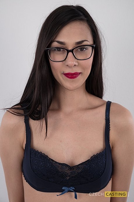 Tall amateur Lada removes her clothes to stand undressed with her glasses on - Image 7 of 19  in Close Up category   featuring Ashley Ocean 