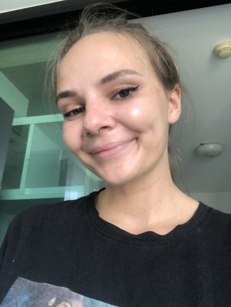 Pretty OnlyFans babe Phoebe Miller poses in her bikini and nylon leggings - #1339378