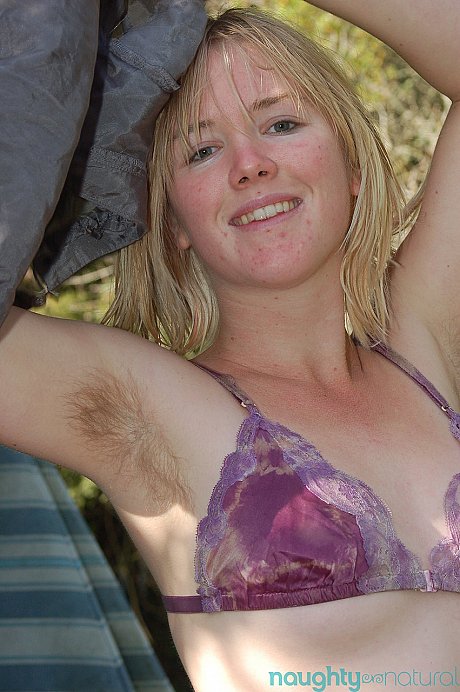 Blondie stunner Ana displays her unshaved armpits and silky snatch outdoors - Image 4 of 20  in Pussy category   featuring Eve Kisa 