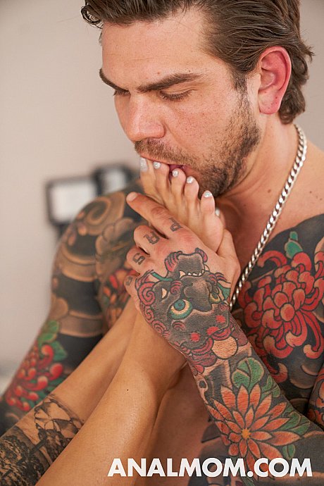 Gorgeous hispanic with a tattooed body Canela Skin gets boned hardcore - Image 20 of 21  in Latina category   featuring Juan Lucho, Canela Skin 