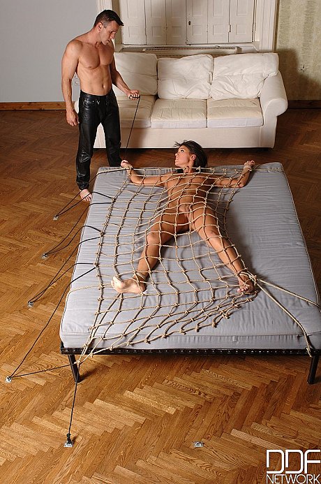 Hungarian BDSM guy Melanie Memphis getting her chunky pussy manhandled - Image 12 of 20  in Pussy category   featuring Choky Ice, Melanie Memphis 