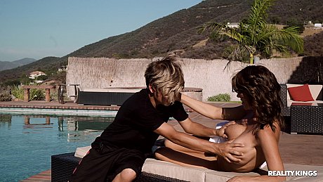 Huge titted wife Alexis Fawx gets orally pleased & drilled by her son's friend - Image 6 of 21  in Spreading category   featuring Alexis Fawx 