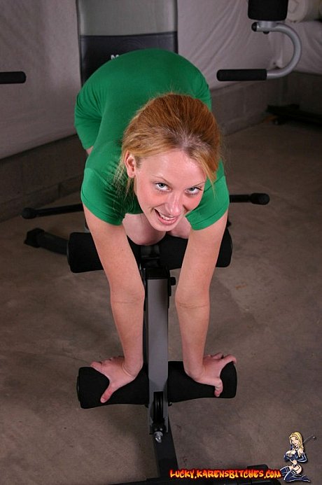 Teenie solo slut gf woman models non naked in a tight dress and sport socks at the gym - Image 7 of 12  in Babe category   featuring Love Lucky 