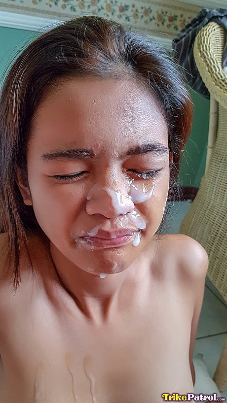 Filipina beauty Lyka Lucero takes a monster facial after sucking a meat in POV - Image 19 of 20  in Pussy category   featuring Lyka Lucero 