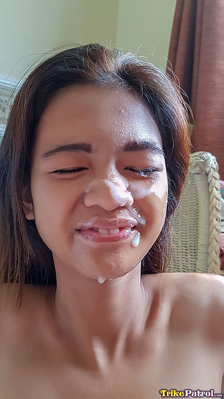 Filipina beauty Lyka Lucero takes a monster facial after sucking a meat in POV - Image 20 of 20  in Pussy category   featuring Lyka Lucero 
