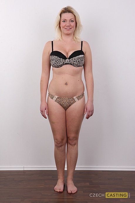 Blonde amateur strips off her clothes and boots to stand nude for the first tim - Image 7 of 20  in Pussy category   featuring Katerina 