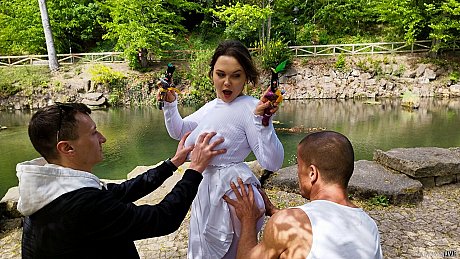 Immoral Live performed by Aderes Quin, Andi Avalon, Aubry Babcock Porn Gallery - Image 13 of 21  in Threesome category   featuring Charlie Dean, Porno Dan, Matt Bird, Peachy Alice 