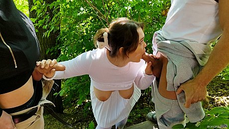 Immoral Live performed by Aderes Quin, Andi Avalon, Aubry Babcock Porn Gallery - Image 17 of 21  in Threesome category   featuring Charlie Dean, Porno Dan, Matt Bird, Peachy Alice 