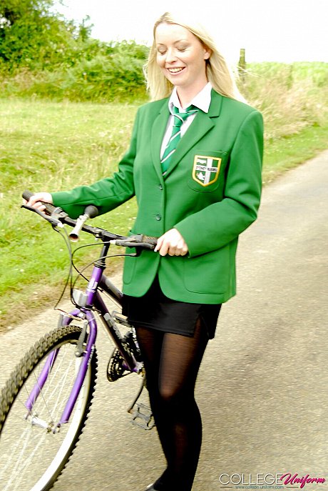 College Uniform performed by Tessa naked Photos - Image 4 of 21  in Legs category   featuring Tessa 