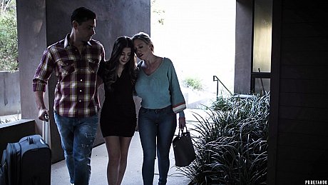 Fresh young hispanic bitch girlfriend woman Natalie Brooks has a gangbang with her stepmom Dee Williams - Image 4 of 15  in Teen category   featuring Ryan Driller, Natalie Brooks, Dee Williams 