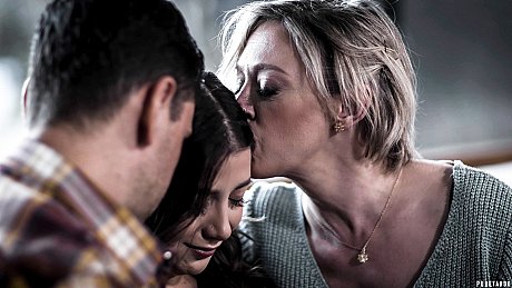 Fresh young hispanic bitch girlfriend woman Natalie Brooks has a gangbang with her stepmom Dee Williams - Image 5 of 15  in Teen category   featuring Ryan Driller, Natalie Brooks, Dee Williams 