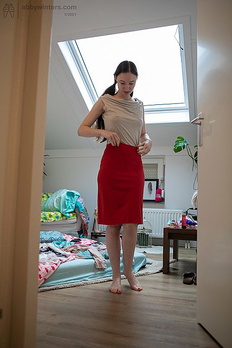 Australian amateur babe Zina B gets spied on while dressing in her room - Image 19 of 20  in Babe category   featuring Zina B 