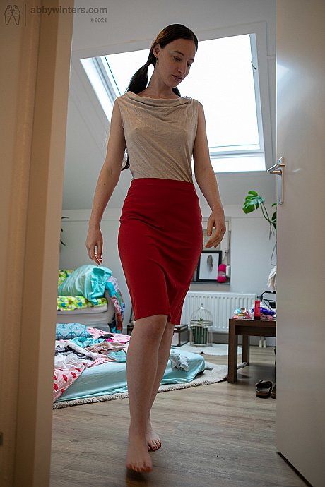 Australian amateur babe Zina B gets spied on while dressing in her room - Image 20 of 20  in Babe category   featuring Zina B 