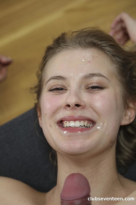 Sexy blonde teenie Casey I gets a creamy facial after giving head and fucking - Image 21 of 21  in Teen category   featuring Casey Nohrman 