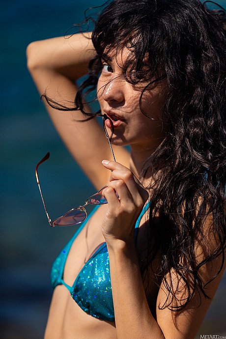 Met Art starring Violet Amrita nude XXX - Image 3 of 21  in Outdoor category   featuring Violet Amrita 