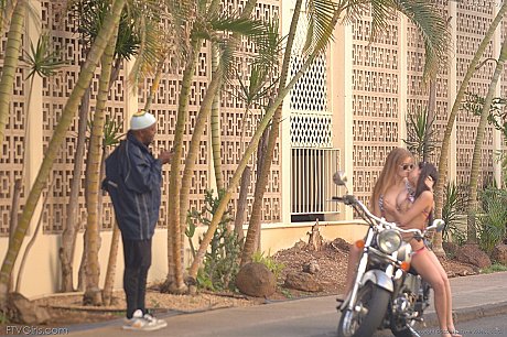 Adorable teen friends Faye and Larysa strip in public and indoors and kiss - Image 8 of 20  in Lesbian category   featuring Faye Reagan, Georgia Jones 