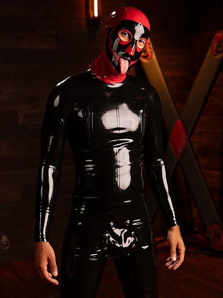 Charming brunette Victoria Voxxx has her mouth filled with a ball gag before pegging - Image 21 of 21  in Pussy category   featuring Victoria Voxxx, XXX Slayer 