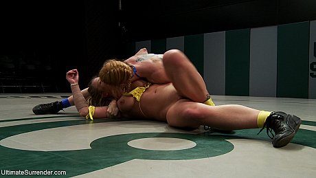 Huge MILFs Dee Williams & Holly Heart wrestling on the floor in bikinis - Image 18 of 21  in Lesbian category   featuring Dee Williams, Holly Heart 