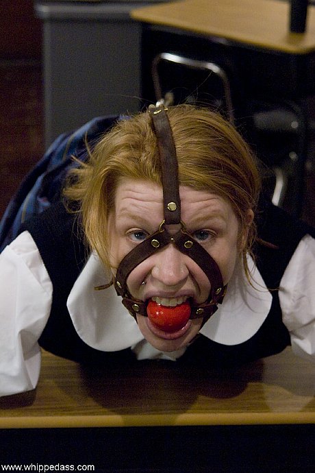 Buxom teacher Daphne Rosen gags, fingers and toys ginger head student Madison fresh teen - Image 15 of 20  in Lesbian category   featuring Madison Young, Daphne Rosen 