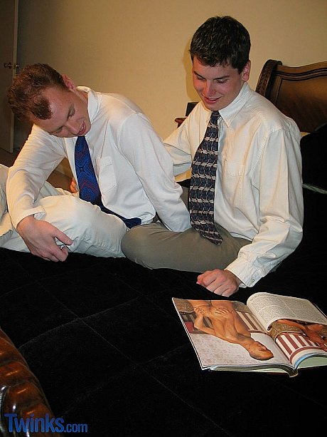 Gay college boys Kyle H and Sebastian W lick each other's dick and fuck - Image 2 of 21  in Gay category  