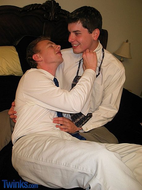 Gay college boys Kyle H and Sebastian W lick each other's dick and fuck - Image 3 of 21  in Gay category  