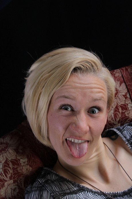 Cute amateur lesbians Nova and Isi strip undressed while fooling around - Image 4 of 21  in Lesbian category   featuring Nova, Isi 