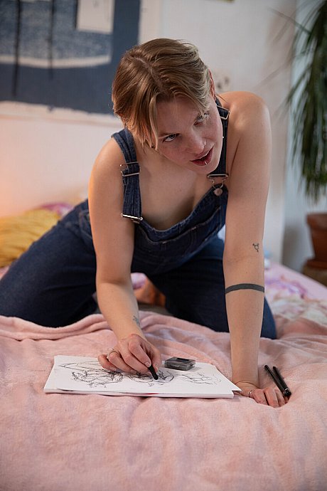 Ersties starring Cleo S, Emma K Hot Photos - Image 4 of 20  in Lesbian category   featuring Cleo S, Emma K 