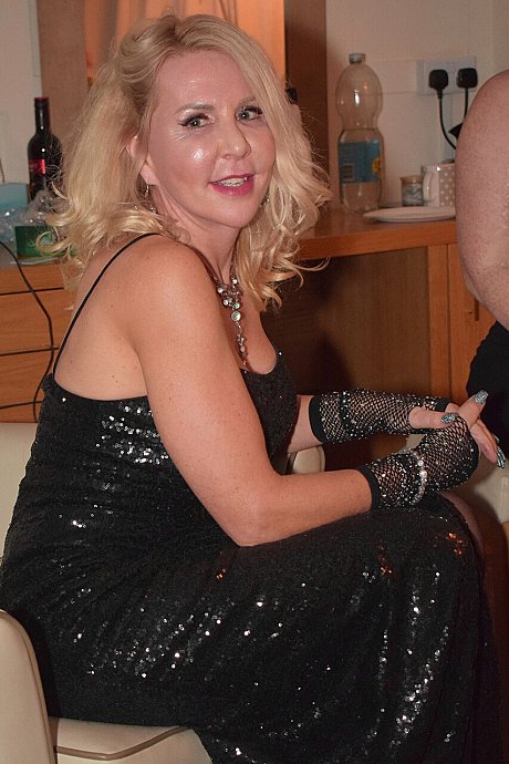 Older yellow-haired Emerald and a GF partake in kinky sex games - Image 16 of 16  in Skirt category   featuring Emerald 