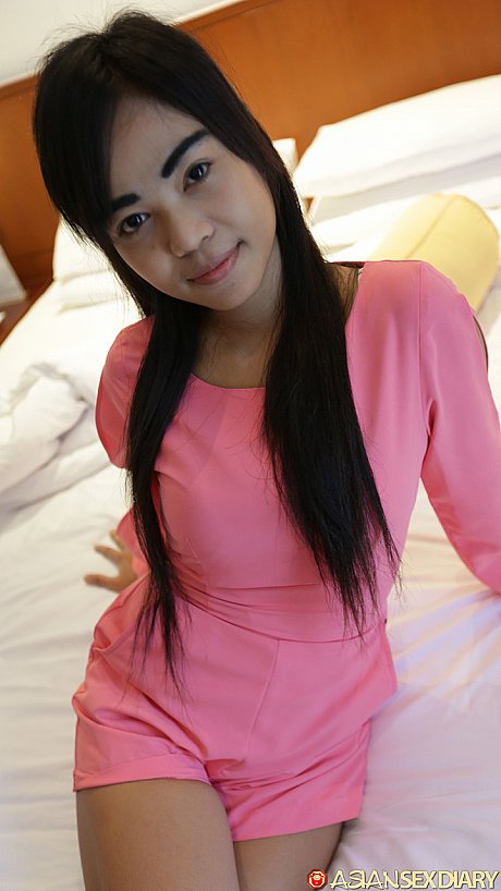 Beautiful asian babe May D shows off her humongous natural breasts during a POV fuck - Image 2 of 21  in Pussy category   featuring May D 