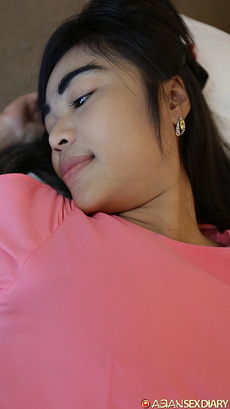Beautiful asian babe May D shows off her humongous natural breasts during a POV fuck - Image 3 of 21  in Pussy category   featuring May D 