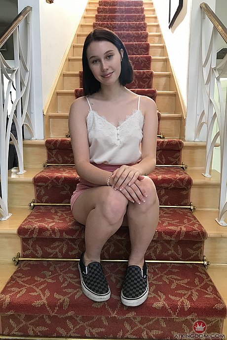 Innocent American Malory Malibu displaying her wide twat & anus up close - Image 1 of 20  in Pussy category   featuring Malory Malibu 