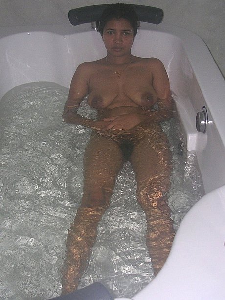 Indian fiance Radha blows her boy dong after doing bathroom things - Image 1 of 15  in Tiny Tits category   featuring Radha 