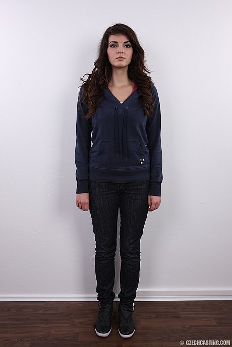 European bitch lady Ivana takes off her clothes one solitary item at a time - Image 2 of 20  in Close Up category   featuring Cynthia Hill 