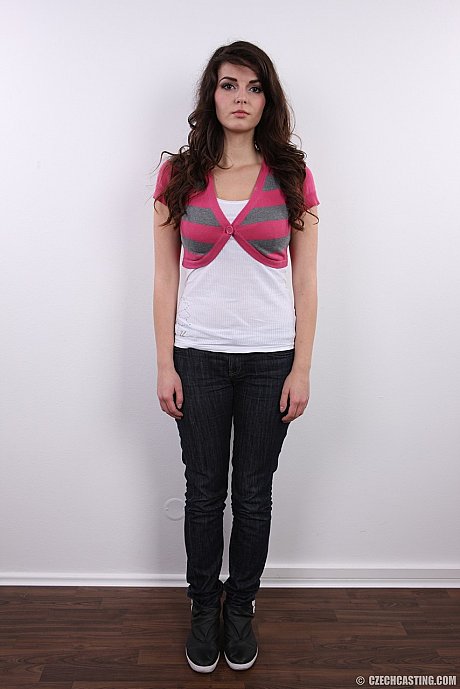 European bitch lady Ivana takes off her clothes one solitary item at a time - Image 3 of 20  in Close Up category   featuring Cynthia Hill 