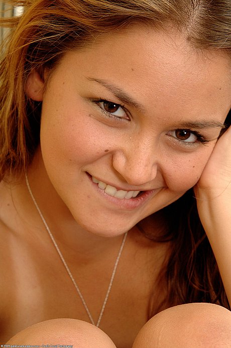 Smiley amateur teen Allie Haze strips and touches herself in the mirror - Image 20 of 20  in Pussy category   featuring Allie Haze 