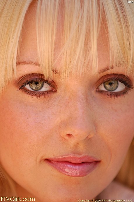 Green-eyed babe Jana strips off her attractive outfit & masturbates with a glass toy - Image 2 of 20  in Model category   featuring Jana Cova 