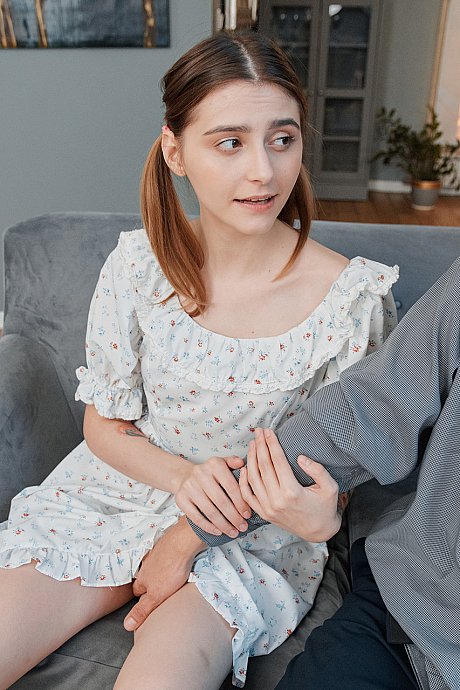 Thin hottie Funky Town flashes her ass and gives head before getting rammed - Image 8 of 20  in Cumshot category   featuring Funky Town 