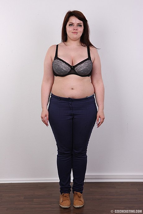 Amateur fatty Katherina stands nude before sitting to show her snatch - Image 3 of 20  in Ass category   featuring Katherina 
