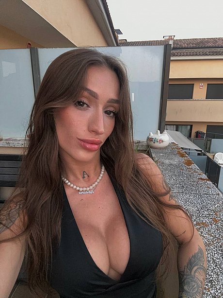 Solo model Adriana Mms takes a bunch of selfies during naked action - Image 14 of 20  in Model category   featuring Adriana Mms 