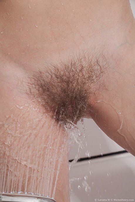 Furry blondie bitch GF woman Lavatta W masturbates in the bathroom in solo action - Image 5 of 17  in Teen category   featuring Lavatta W 