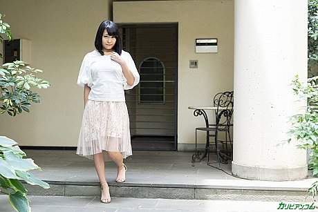 Petite oriental Misa Makise gives a oral sex before an intense fuck & creampie - Image 1 of 20  in Pussy category   featuring Misa Makise 