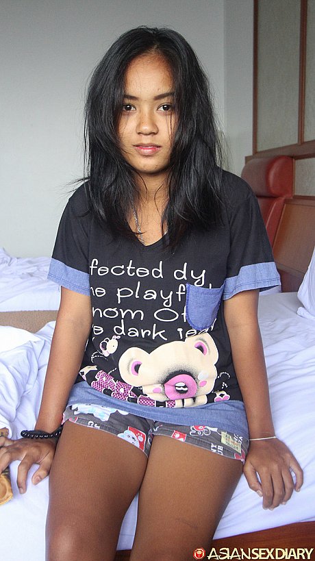 Thai young Poo B shows her pregnant belly and swollen boobies before POV sex - Image 3 of 20  in Amateur category   featuring Poo B 