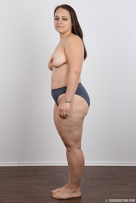 Chubby Czech older lady Helena gets naked at the castings - Image 10 of 20  in Amateur category   featuring Helena 