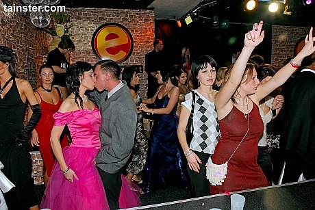 New bride celebrates by swallowing meat at the wedding reception - Image 3 of 15  in Big Cock category  