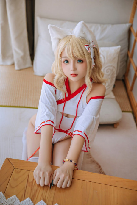 Charming oriental teenie models cosplay apparel in a highly tempting fashion - #1428250